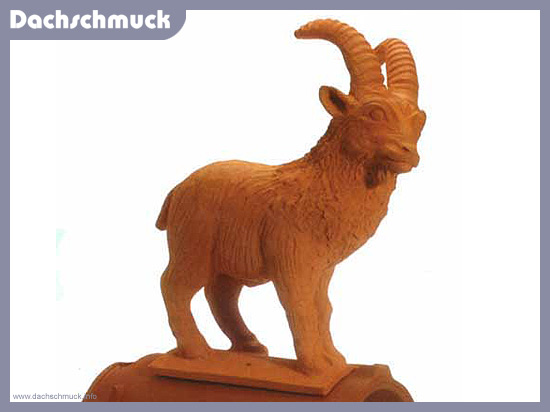 Dachschmuck Steinbock